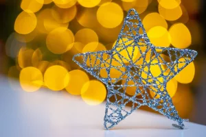 Christmas Star Decoration - Product Photography