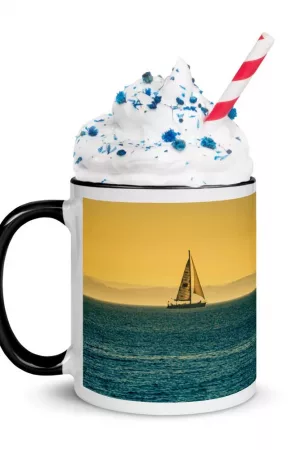 Sail Boat Sunset | Mug