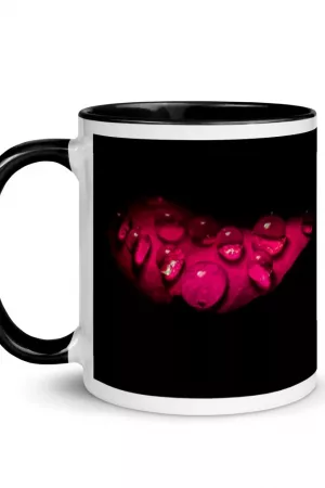 Rose Petal Rain Drop | Mug